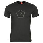 Чорна футболка shape s pentagon ageron - зображення 1