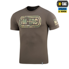 Футболка M-Tac Logo Dark Olive S - зображення 1