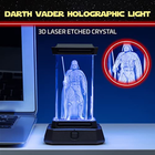 Лампа Paladone Star Wars Darth Vader holograficzna 12 см (5055964785857) - зображення 2