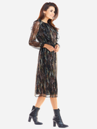 Плаття міді жіноче Awama A314 M Різнокольорове (5902360543928) - зображення 3