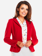 Піджак подовжений жіночий Awama A244 XL Червоний (5902360527539) - зображення 1