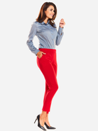 Spodnie damskie Awama A241 M Czerwone (5902360525238) - obraz 3