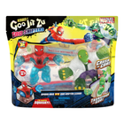 Figurki do gier Heroes of Goo Jit Zu Marvel Goo Shifters 2 szt (630996425824) - obraz 1