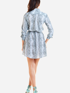 Sukienka koszulowa damska mini Awama A281 S Szara (5902360538269) - obraz 2