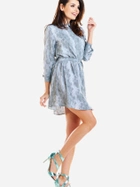 Плаття-сорочка коротке літнє жіноче Awama A281 XL Сіре (5902360538290) - зображення 4