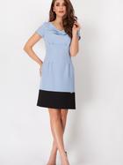 Sukienka krótka letnia damska Awama A86 XL Niebieska (5902360502413) - obraz 1