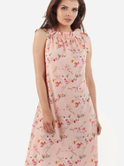 Плаття міді літнє жіноче Awama A224 S-M Рожеве (5902360521285) - зображення 5