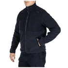 Куртка тактична флісова 5.11 Tactical Fleece 2.0 M Dark Navy - зображення 4