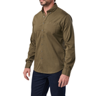 Рубашка тактическая 5.11 Tactical Alpha Flex Long Sleeve Shirt XL Ranger Green Dby - изображение 5