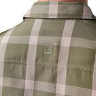 Рубашка тактическая 5.11 Tactical Nate Short Sleeve Shirt M Sage Green Plaid - изображение 7