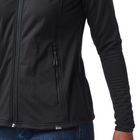 Куртка флісова жіноча 5.11 Tactical Women's Stratos Full Zip XS Black - зображення 6