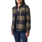 Куртка жіноча 5.11 Tactical Louise Shirt Jacket L Ranger Green Plaid - зображення 1
