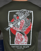 Тактическая потоотводящая футболка odin oilva skull M - изображение 5