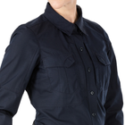 Рубашка тактическая женская 5.11 Tactical Women’s Stryke™ Long Sleeve Shirt S Dark Navy - изображение 4