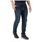 Штани тактичні джинсові 5.11 Tactical Defender-Flex Slim Jeans W30/L34 Stone Wash Indigo - зображення 4