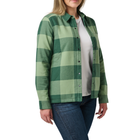 Куртка жіноча 5.11 Tactical Louise Shirt Jacket S Trekking Green Check - зображення 4