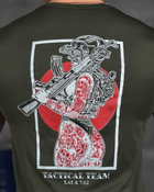 Тактическая потоотводящая футболка odin oilva skull XXL - изображение 5