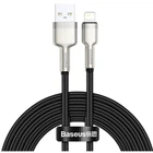 Кабель Baseus Cafule Metal Cable USB to Lightning 2.4A 2м (CALJK-B01) Black