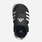 Дитячі босоніжки для хлопчика Adidas Water Sandal GW0391 21 Чорні (4065418351072) - зображення 4