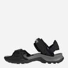 Чоловічі сандалії для трекінгу adidas Terrex Cyprex Sandal HP8655 44.5 Чорні (4066749514426) - зображення 3