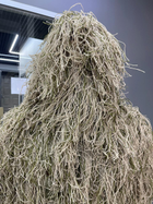 Маскувальний костюм Кікімора (Geely), нитка Койот, розмір SM до 75 кг, костюм розвідника, маскхалат кікімора Койот - зображення 5