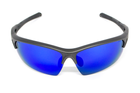 Окуляри захисні Venture Gear MontEagle GunMetal (ice blue mirror) Anti-Fog, дзеркальні сині - зображення 3