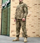 Військова тактична форма Піксель польова статутна форма ріп стоп ЗСУ комплект одяг штани та кітель 54 - зображення 1
