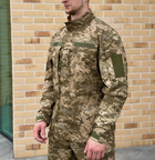 Військова тактична форма Піксель польова статутна форма ріп стоп ЗСУ комплект одяг штани та кітель 50 - зображення 9