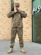 Військова тактична форма Піксель польова статутна форма ріп стоп ЗСУ комплект одяг штани та кітель 50 - зображення 12