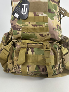 Рейдовий модульний рюкзак Ultimatum RT-213 Мультикам 55 літрів,Штурмовий похідний тактичний рюкзак - изображение 6