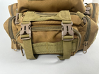 Рейдовий модульний рюкзак Ultimatum RT-213 Койот 55 літрів,Штурмовий похідний тактичний рюкзак - изображение 6