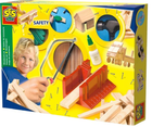 Zestaw dla dziecięcej kreatywności Ses do obróbki drewna duży (8710341009441) - obraz 1