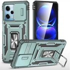 Ударостійкий чохол Camshield Army Ring для Xiaomi Redmi 12 (Зелений / Light Green)
