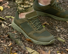 Кросівки тактичні Patriot з 3D-сіткою Olive 46 (300 мм) - зображення 7