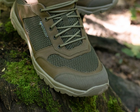 Кросівки тактичні Patriot з 3D-сіткою Olive 45 (295 мм) - зображення 11