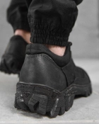 Тактические кроссовки из натуральной кожи весна/лето 40р черные (86671) - изображение 5