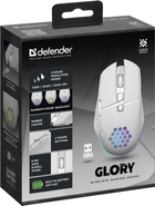Mysz gamingowa bezprzewodowa Defender Glory GM-514 Wireless LED White (4745090820515) - obraz 6
