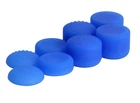 Силиконовые накладки на стики 8в1 Blue для геймпадов Sony DualSense PS5 / DualShock PS4 / Xbox Series|One [425940108]