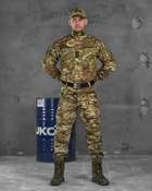 Тактичний військовий костюм статутний ( Кітель + Убакс + Штани ), Камуфляж: Мультикам, Розмір: M - зображення 3