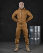 Тактический военный костюм TX/10 ( Китель + Убакс + Штаны ), Камуфляж: Койот, Размер: XL - изображение 3