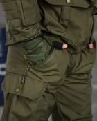 Тактичний військовий костюм CX/11 ( Кітель + Гідратор + Штани ), Камуфляж: Олива, Розмір: S - зображення 11