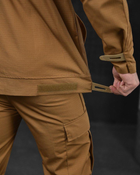 Тактический военный костюм TX/10 ( Китель + Убакс + Штаны ), Камуфляж: Койот, Размер: XXXL - изображение 8