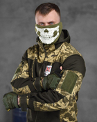 Тактический военный костюм горка Fraktal ( Китель + Штаны ), Камуфляж: Пиксель, Размер: M - изображение 6