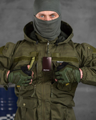 Тактичний військовий костюм CX/11 ( Кітель + Гідратор + Штани ), Камуфляж: Олива, Розмір: XXL - зображення 4