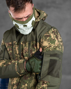 Тактичний військовий комплект гірка Gazan ( Куртка + Штани ), Камуфляж: Мультикам, Розмір: L - зображення 6