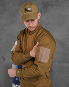 Тактичний військовий костюм Patton ( Убакс + Штани ), Камуфляж: Койот, Розмір: XXL - зображення 4