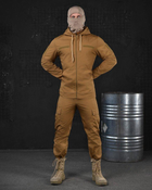 Тактический военный костюм TX/10 ( Китель + Убакс + Штаны ), Камуфляж: Койот, Размер: L - изображение 3