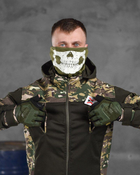 Тактичний військовий костюм гірка Fraktal ( Кітель + Штани ), Камуфляж: Мультикам, Розмір: S - зображення 5