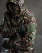 Тактический теплый военный комплект Jaker ( Куртка + Штаны ), Камуфляж: Мультикам, Размер: S - изображение 7