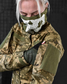 Тактический женский военный комплект Pandora ( Китель + Штаны ), Камуфляж: Пиксель, Размер: 48 - изображение 5
